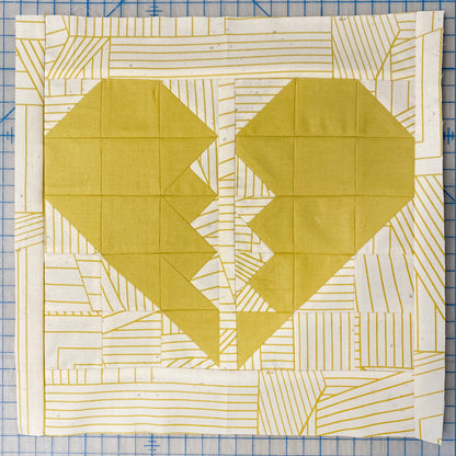 BFF Quilt Block - What is love? Collaboration version