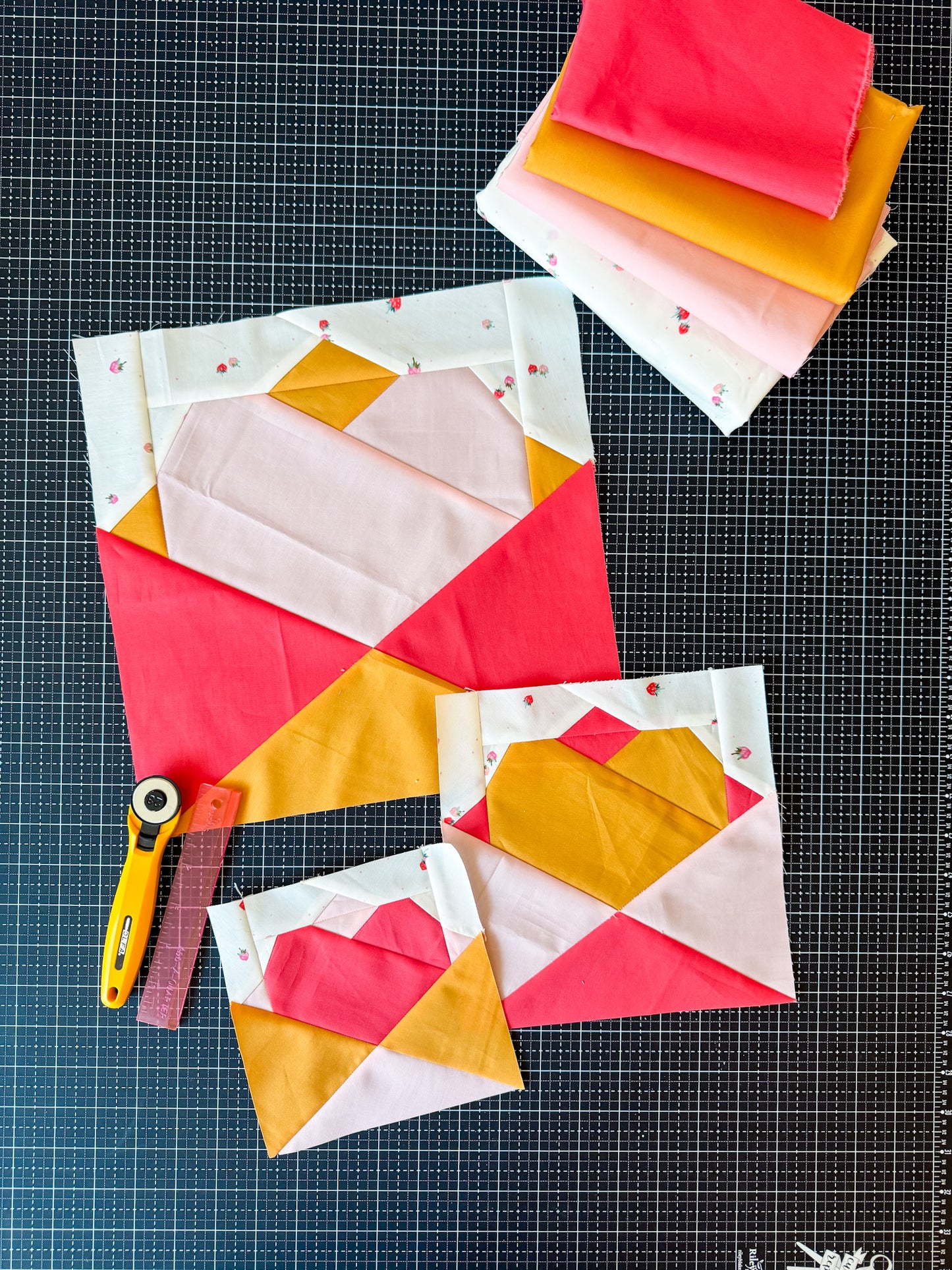 Love Mail - FPP Quilt Block - PDF Pattern