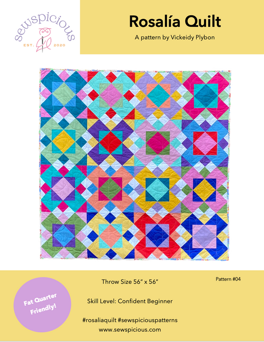 Rosalia Quilt - PDF Pattern