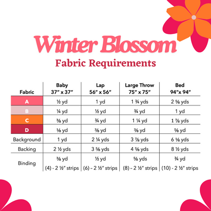 Winter Blossom - PDF Pattern